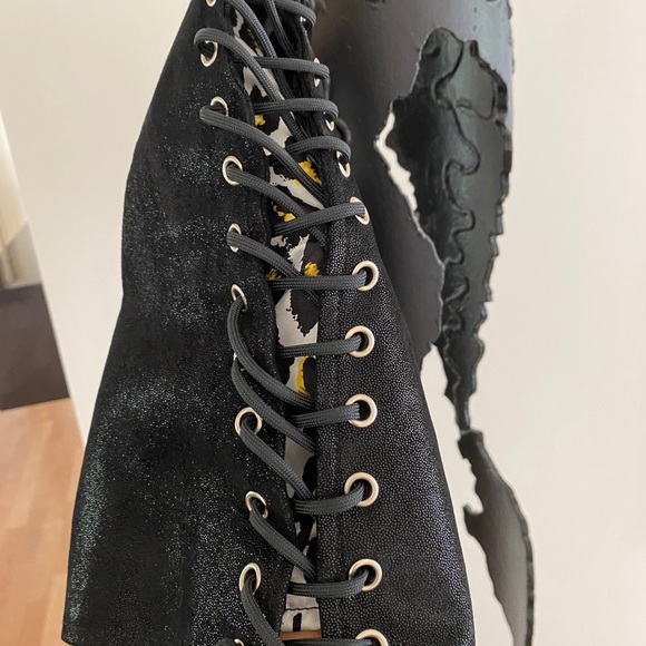 NWT LA Roxx leather mini skirt - Picture 3 of 11